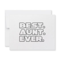 Best Aunt Ever Invites