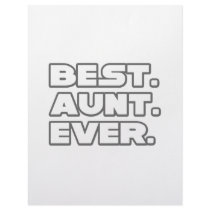 Best Aunt Ever Letterhead Template