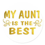 Best Aunt stickers