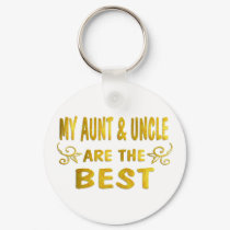 Best Aunt & Uncle keychains
