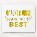 Best Aunt & Uncle mousepads