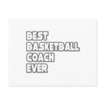 Best Basketball Coach Ever Post Card