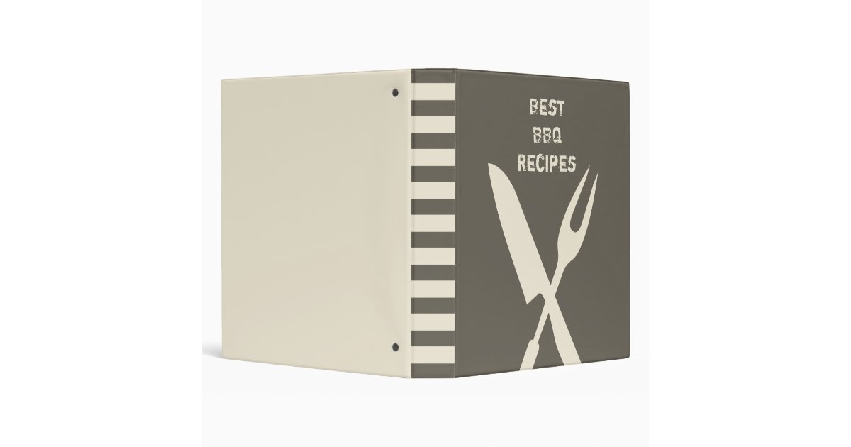 Best BBQ Recipes Binder Zazzle