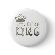 Best Beer Pong King buttons by Drinking_Shirts Best Beer Pong King buttons