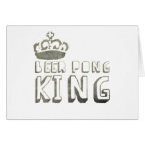 Best Beer Pong King cards