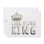 Best Beer Pong King Announcement