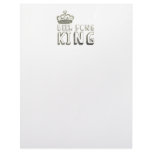 Best Beer Pong King letterhead