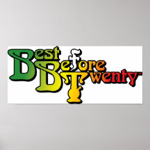 Best Before Twenty™ Poster