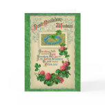 Best Birthday Wishes Vintage Card