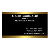 Best Black and Gold Business Cards Business Card