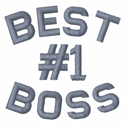 Best Boss Embroidered  Ladies Polo Shirt (Fitted) by stitchshop