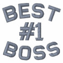 Best Boss Embroidered Long Sleeve Polo Shirt embroidered shirts by stitchshop Best Boss Embroidered Long Sleeve Polo Shirt embroidered shirts