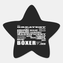 Best Boxers : Greatest Boxer Star Stickers