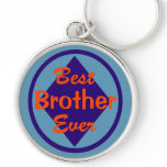 Best Brother Ever Deluxe Keychain