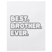 Best Brother Ever flyers by Proud_Brother_Shirts Best Brother Ever flyers
