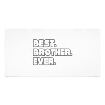 Best Brother Ever Photo Cards