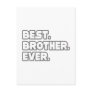 Best Brother Ever Post Card