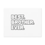 Best Brother Ever Post Cards