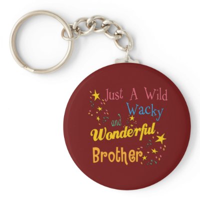Best Brother Gifts Keychain by DesignsOutOfMind