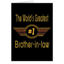 Best Brother-in-law Gifts Greeting Card