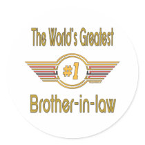 Best Brother-in-law Gifts stickers