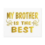 Best Brother Post Cards