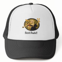 Best Buds Man and Dog hats