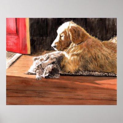 Best Buds Print by mozache