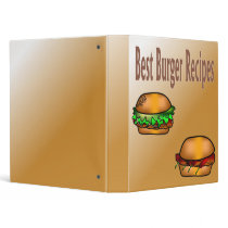 Best Burger Recipes Binder by zeena2 Best Burger Recipes Binder