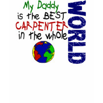 Best Carpenter In World 2 (Daddy) t-shirts by professiongifts Best Carpenter In World 2 (Daddy) t-shirts