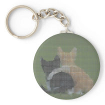 Best cat forever keychain