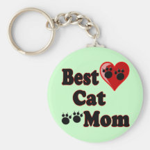 Best Cat Mom Merchandise for Mother's Key Chain