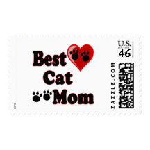 Best Cat Mom Merchandise for Mother's Postage