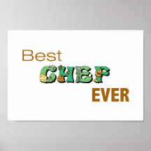 Best Chef Ever Print