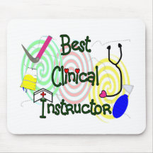 Best Clinical Instructor Nursing Gifts Mouse Pads