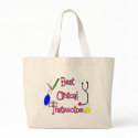 Best Clinical Instructor Tote Bag by gailg1957 Best Clinical Instructor Tote Bag
