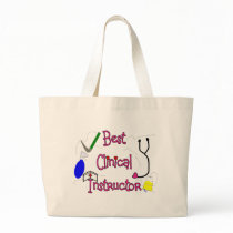 Best Clinical Instructor Tote Bag