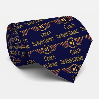 Best Coach Gifts Ties by DesignsOutOfMind