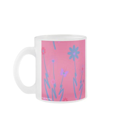 BEST COFFEE MUGS - FROSTED GLASS MICROWAVE SAFE by libertydogmerch