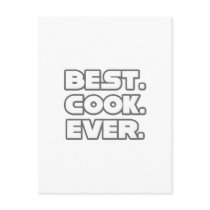 Best Cook Ever Postcards