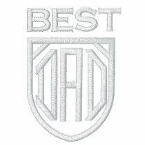 Best Dad Embroidered Shirt