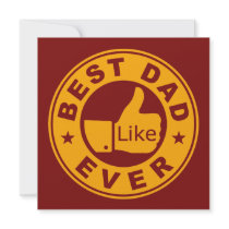 Best Dad Ever Custom Invite