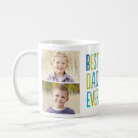 Best Dad Ever Custom Photo Mug