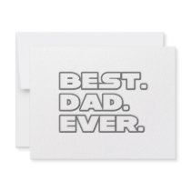 Best Dad Ever invitations