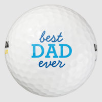 Best Dad Ever Pack Of Golf Balls