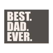Best. Dad. Ever. Post Card