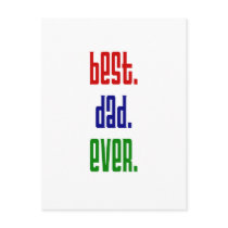 best.dad.ever postcard