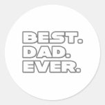 Best Dad Ever Stickers
