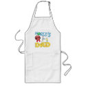 Best Dad Father's Day Apron by jamiecreates1 Best Dad Father's Day Apron