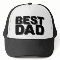 Best Dad Illusional Design Hat
